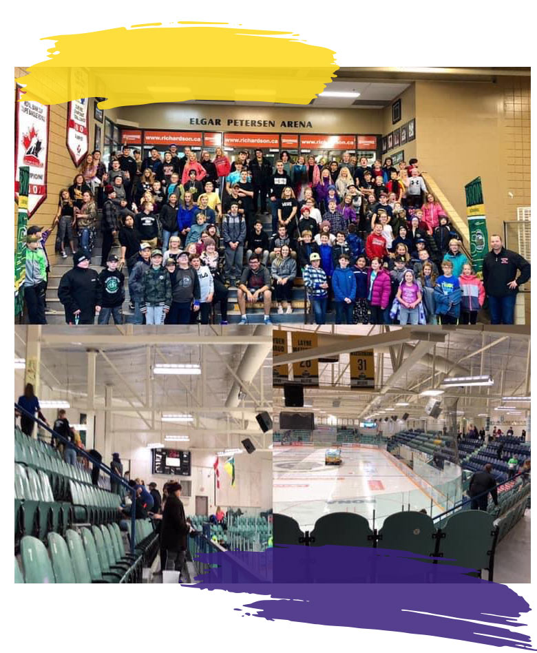 Northern Lights Movement for Kids supporters in the community